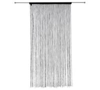 Atmosphera Créateur d'intérieur - Rideau Fil Guopo 90x200cm Noir