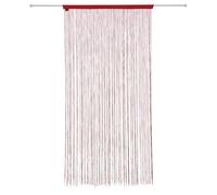 Atmosphera Créateur d'intérieur - Rideau Fil Guopo 90x200cm Rouge