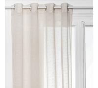 Atmosphera créateur d'intérieur - Rideau imprimé fred beige 140x240cm