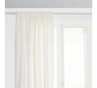 Atmosphera Créateur d'intérieur - Rideau Nid d'abeille Widdy 130x260cm Blanc