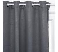 Atmosphera - Rideau Occultant Feuilles - 140 x 260 cm - Motif Végétal, à Oeillets - pour Salon, Chambre