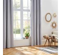 Rideau occultant gris clair Elena Gris 140 x 260 cm