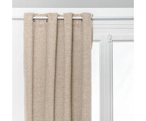 Atmosphera Créateur d'intérieur - Rideau Occultant Isolant Soana 140x260cm Ivoire