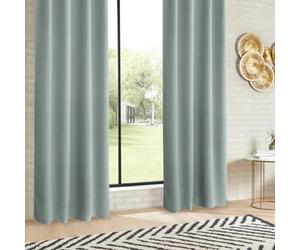 Atmosphera Créateur d'intérieur - Rideau Occultant Topa 140x260cm Vert Céladon
