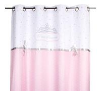 Atmosphera – Rideau enfant «Princesse ruban» rose 140 x 260 cm