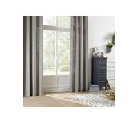 Rideau Leon gris Gris 140 x 260 cm