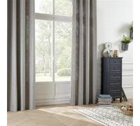 Rideau Leon gris Gris 140 x 260 cm