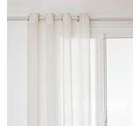 Créateur d'intérieur - Rideau Voilage à Oillets "Haya" 140x240cm Blanc