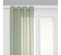 Atmosphera Créateur d'intérieur - Rideau Voilage à Œillets Paxta 135x240cm Vert Céladon