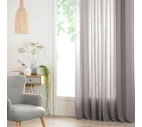 Voilage Ana - 140 x 240 cm - Gris Gris, Gris