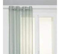 Atmosphera Créateur d'intérieur – Voilage Moly 135x240 cm Vert céladon