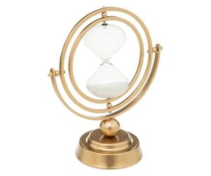 Atmosphera Créateur d'intérieur - Sablier Déco Vintage "Bota" 25cm Or