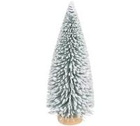 Atmosphera Créateur d'intérieur - Sapin de Table Enneigé "Tree" 21cm Vert Vert