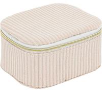 Atmosphera createur d'interieur - Schmuckschatulle enya velours beige l11cm