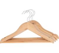 Atmosphera créateur d'intérieur - set de 4 cintres enfant bois h19cm