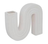 Atmosphera Créateur d'intérieur - Soliflore en Céramique Olme 24cm Blanc