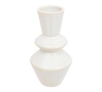 Atmosphera Créateur d'intérieur - Soliflore en Céramique Soleya 14cm Blanc