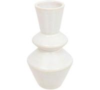 Atmosphera Créateur d'intérieur - Soliflore en Céramique "Soleya" 14cm Blanc Blanc
