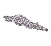 Statue Déco "Tropique Australe" 44cm Noir & Blanc