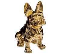 Atmosphera Créateur d'intérieur - Statuette Déco Design "Bulldog" 22cm Or Doré G