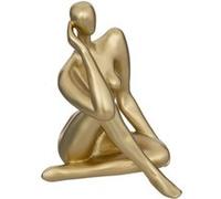 Atmosphera - Statuette Femme en résine H25,3cm doré