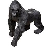 Atmosphera Créateur d'intérieur - Statuette Déco "Gorille en Mouvement" 22cm Noir Noir G