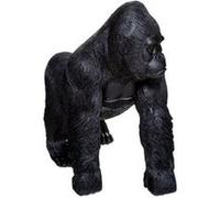 Atmosphera Créateur d'intérieur - Statuette Déco "Gorille en Mouvement" 37cm Noir Noir G