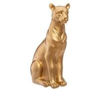 Atmosphera Créateur d'intérieur - Statuette Déco "Panthère" 23cm Or G