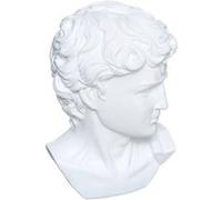 Atmosphera Statuette déco « Tête César » 25 cm Blanc G