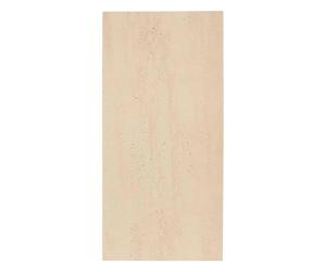 Atmosphera Créateur d'intérieur - Sticker Effet Travertin "Cary" 28x58cm Beige