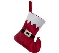 Atmosphera Créateur d'intérieur - Sujet de Noël "Botte de Père Noël" 16cm Rouge Rouge G