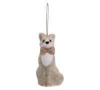 Atmosphera Créateur d'intérieur - Sujet de Noël Déco Renard 12cm Marron