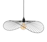 Suspension ""Adelia"" D58cm noir - Atmosphera createur d'interieur