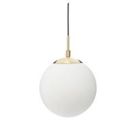 Atmosphera Créateur d'intérieur - Suspension Design Boule "Dris" 20cm Blanc