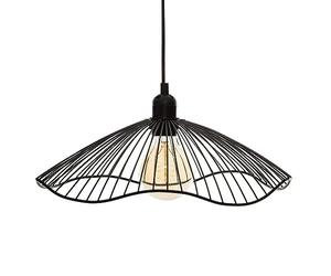 ATMOSPHERA CREATEUR D'INTERIEUR Suspension métal filaire Galt noir D34