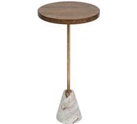 Atmosphera – Table d'appoint Neith – manguier et marbre