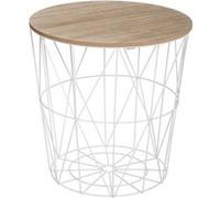 Atmosphera Créateur d'intérieur - Table d'Appoint Design "Kumi" 41cm Blanc Blanc G