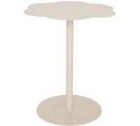 Atmosphera Créateur d'intérieur - Table d'Appoint Fleur "Fiora" 50cm Ivoire Beige