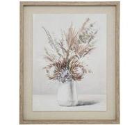 Atmosphera Créateur d'intérieur - Tableau Déco Vase "Tiana" 40x50cm Beige Beige G