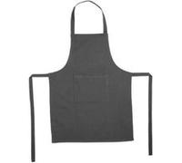 Atmosphera Créateur d'intérieur - Tablier de Cuisine Coton 80cm Gris Foncé Gris G