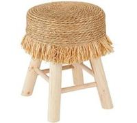 Paris Prix Tabouret d'Appoint Rond "Gimpo" 40cm Naturel