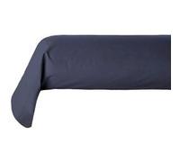 Atmosphera - Taie de traversin Carina 85x185cm Bleu Encre