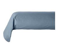 Atmosphera Créateur d'intérieur - Taie de Traversin "Alban" 85x185cm Bleu Orage Bleu G