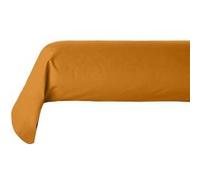 Atmosphera Créateur d'intérieur - Taie de Traversin Alban 85x185cm Jaune Cumin Jaune