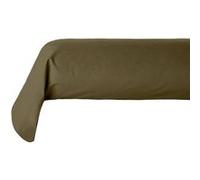 Atmosphera Créateur d'intérieur - Taie de Traversin Alban 85x185cm Kaki Vert