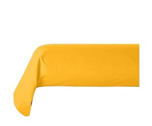 Atmosphera Créateur d'intérieur - Taie de Traversin Alban 85x185cm Ocre