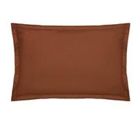 Atmosphera Créateur d'intérieur - Taie d'Oreiller Intérieur 50x70cm Terracotta Marron G