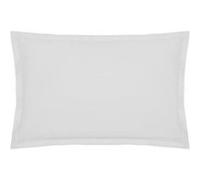 Atmosphera Créateur d'intérieur - Taie d'Oreiller "Percale" 50x70cm Blanc Blanc G