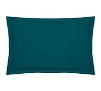 Atmosphera Créateur d'intérieur - Taie d'Oreiller Percale 50x70cm Bleu Egéen Bleu