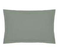 Atmosphera Créateur d'intérieur - Taie d'Oreiller Percale 50x70cm Vert Tilleul Vert